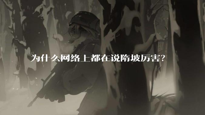 为什么网络上都在说隋坡厉害？