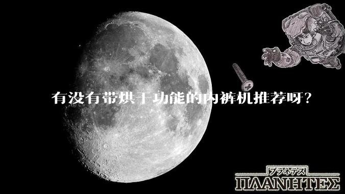 有没有带烘干功能的内裤机推荐呀？